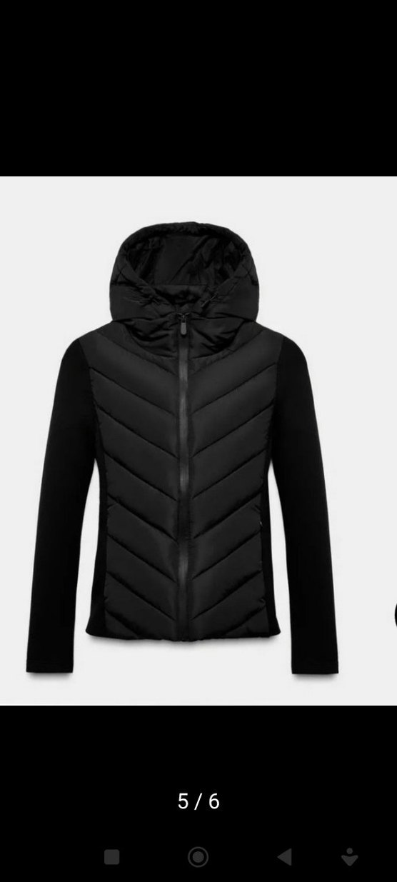 XS beden Kontrast şişme mont - Görsel 5