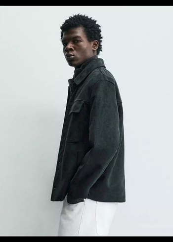 XL erkek süet görünümlü  mont / ceket - Görsel 4
