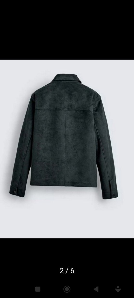 XL erkek süet görünümlü  mont / ceket - Görsel 2