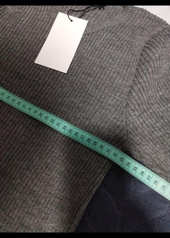 Zara S beden kısa kollu triko kazak - Görsel 8