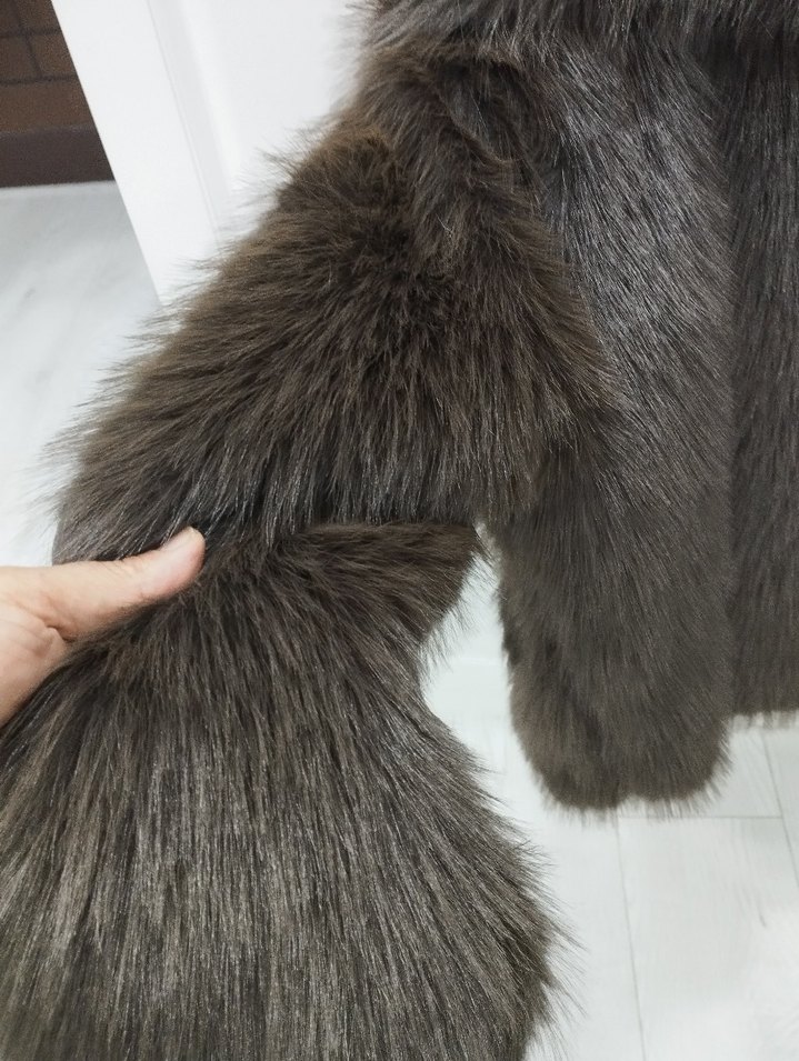 42-46 beden arasına uygun suni kürk - Görsel 4