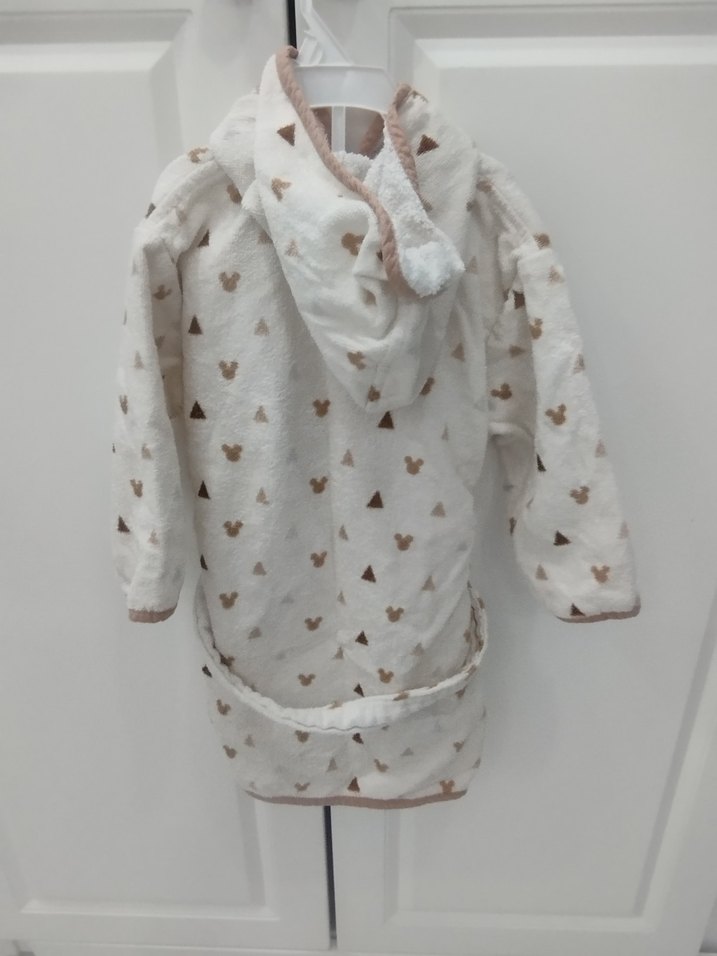 Mickey logolu bebek bornoz - Görsel 2