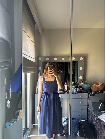 Milla midi elbise