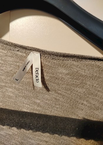 l Beden gri Renk Defacto Kadın Gri Uzun Hırka