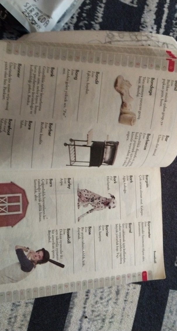 A'dan Z'ye Resimli İngilizce-Türkçe Sözlük - Görsel 3