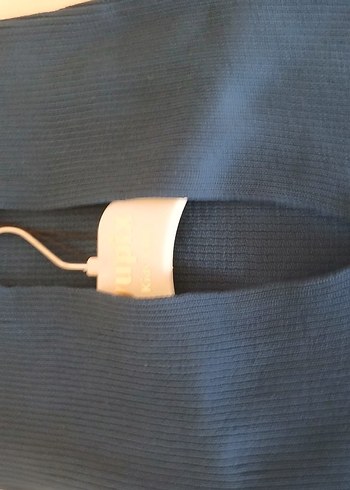 Lacivert kadın kazak Sling kazak - Görsel 5