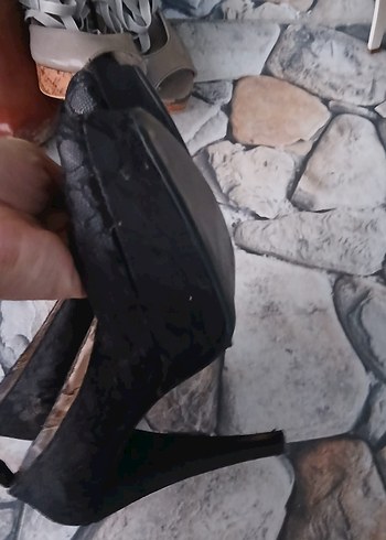 Kahverengi Deri Dolgu Topuklu Kadın Bot - Görsel 14