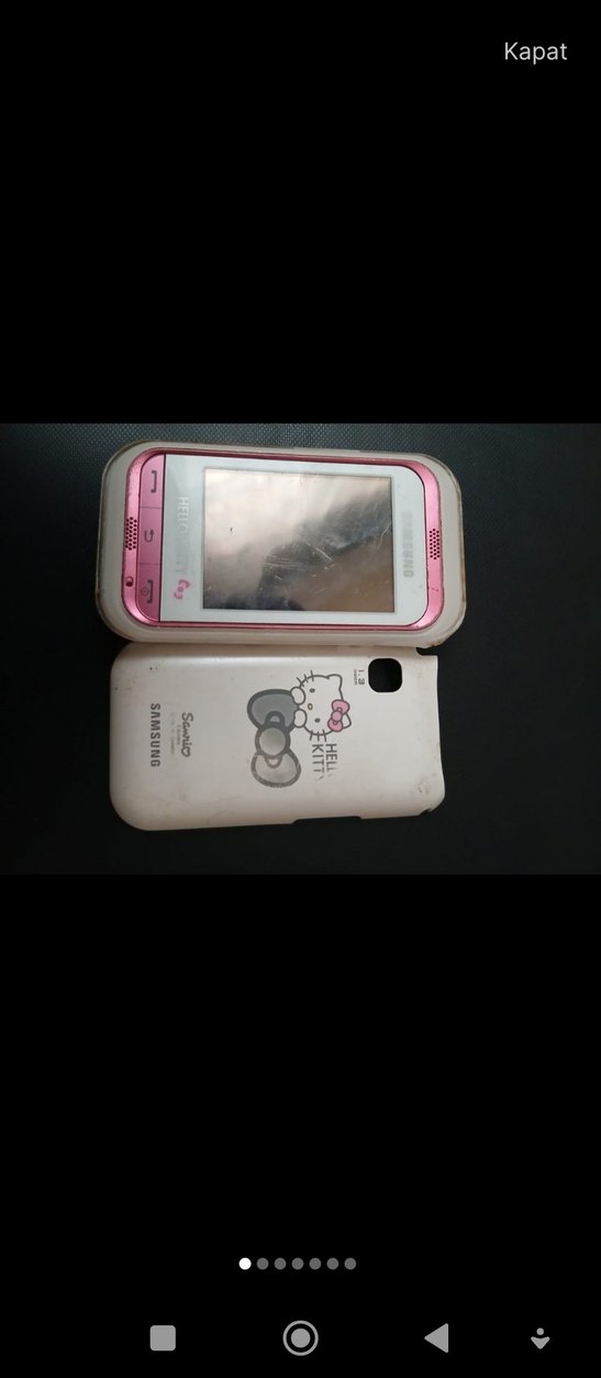 Pembe Hello Kitty Temalı Samsung Android Telefon - Görsel 4
