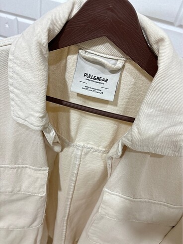 Pull and Bear pull&bear denim ceket gömlek