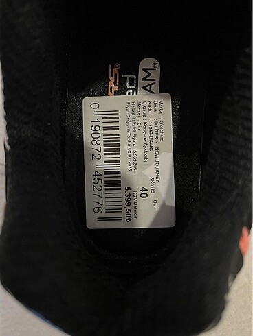 40 Beden SKECHERS AYAKKABI