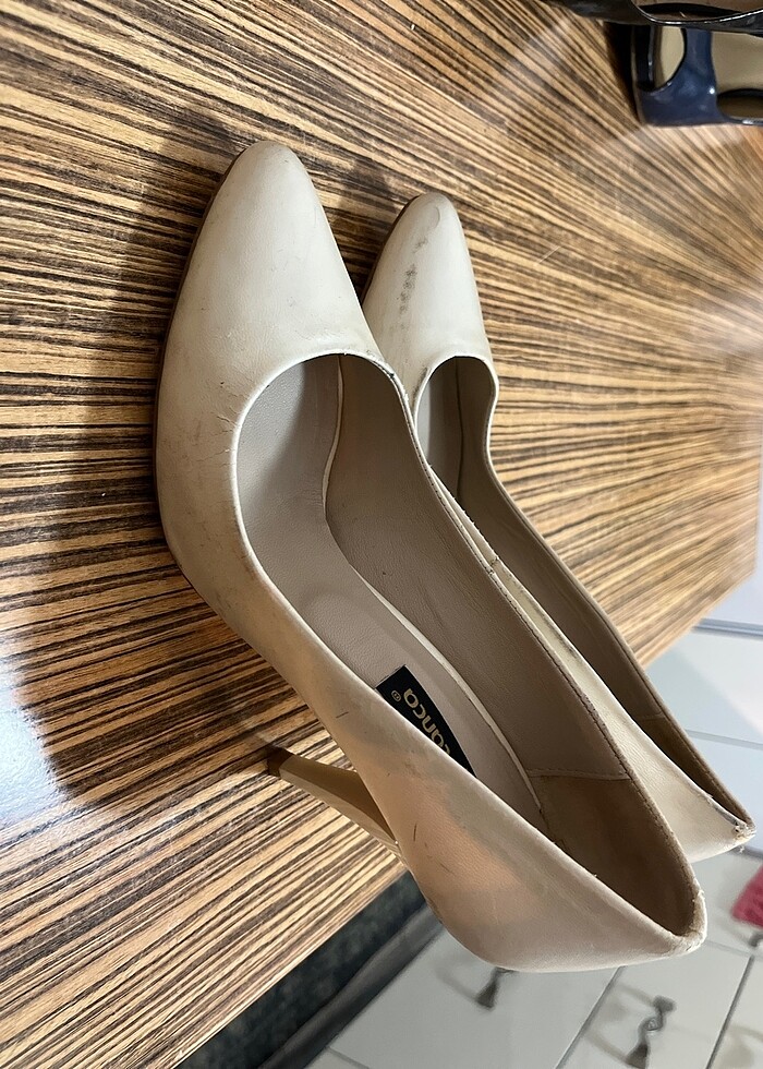 beyaz stiletto - Görsel 2