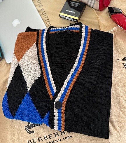 Trendyol siyah oversize triko hırka