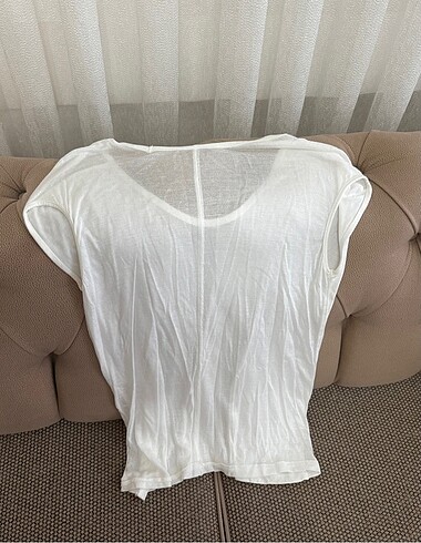 Beyaz kısa kollu tshirt