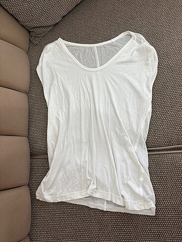 Beyoğlu Butik Beyaz kısa kollu tshirt