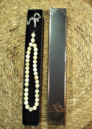 Bej Erkek Tesbih - Minimalist Tasarım - Görsel 2