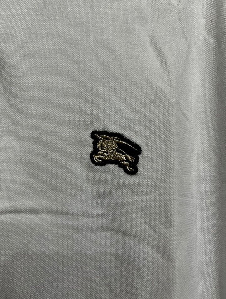 Erkek Beyaz Kısa Kollu Polo Tişört - Görsel 2