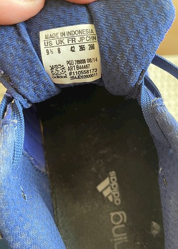 42 Beden Adidas Kadın Mor Spor Ayakkabı orijinal