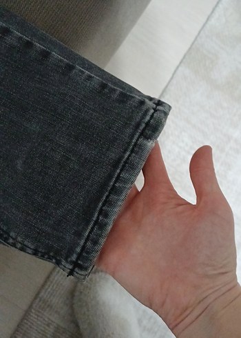 Gri Midi Boy erkekDenim Pantolon - Görsel 3