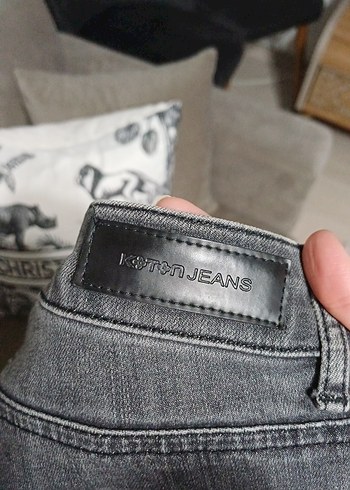 Gri Midi Boy erkekDenim Pantolon - Görsel 8