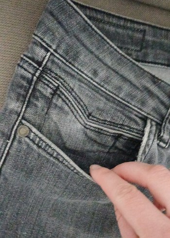 Gri Midi Boy erkekDenim Pantolon - Görsel 5