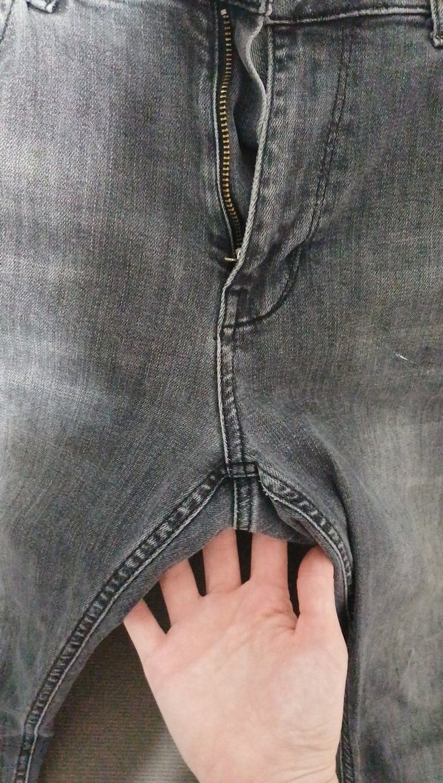 Gri Midi Boy erkekDenim Pantolon - Görsel 4