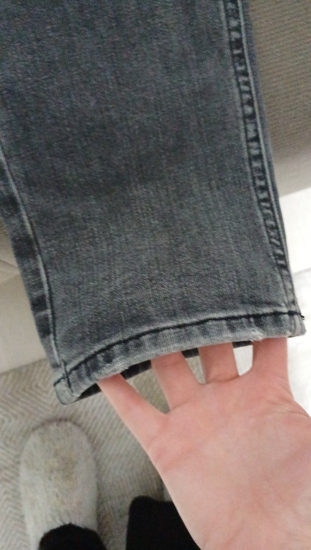 Gri Midi Boy erkekDenim Pantolon - Görsel 2