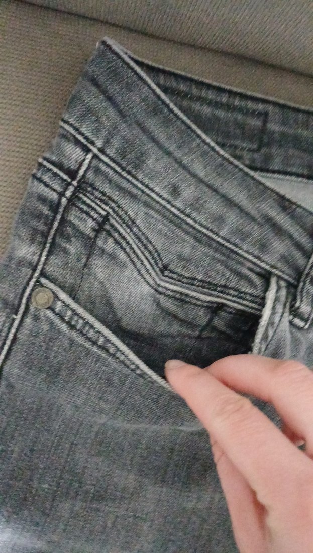 Gri Midi Boy erkekDenim Pantolon - Görsel 5