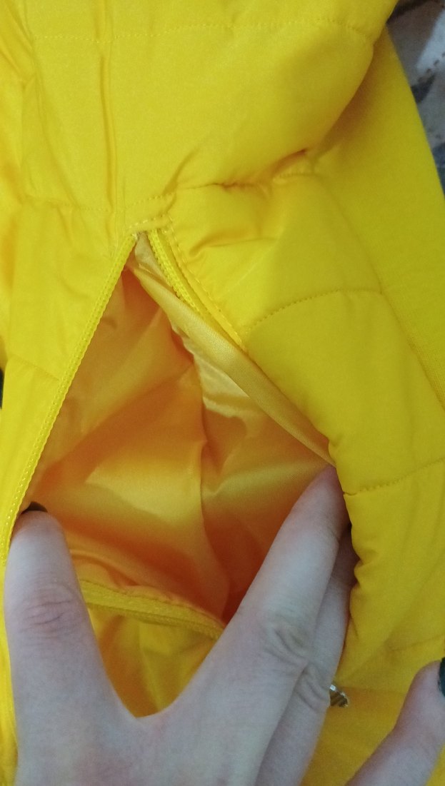 Sarı Fermuarlı Adidas Kadın Ceket - Görsel 3