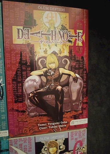  Beden Renk Death Note Manga