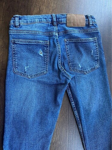 10 Yaş Beden mavi Renk Erkek Çocuk Pantalon
