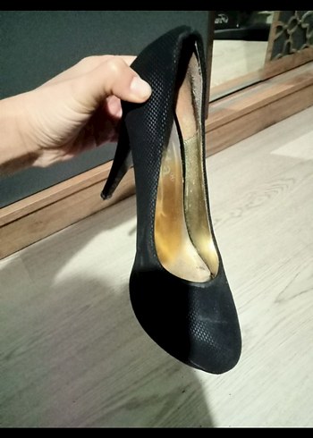 Abiye Klasik Siyah Topuklu ayakkabı