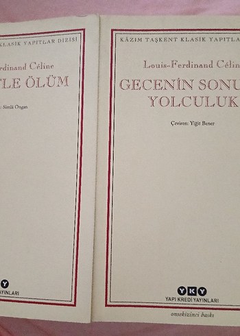 Louis-Ferdinand Céline'den Klasik Romanlar Seti