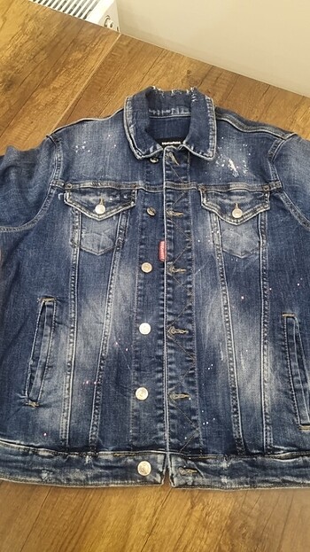 DSQUARED2 ERKEK BAYAN MAVİ KOT CEKET