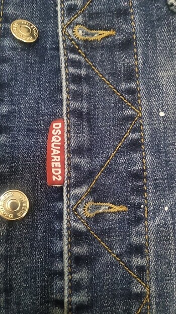 DSquared2 DSQUARED2 ERKEK BAYAN MAVİ KOT CEKET