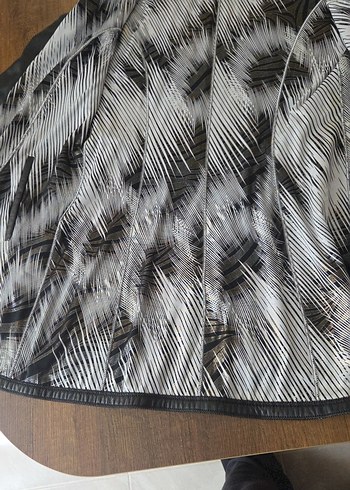 Kadın siyah hakiki Deri Ceket - Görsel 6