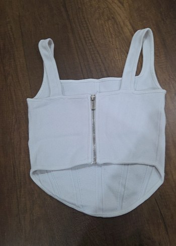 beyaz Straplez Büstiyer - Görsel 2