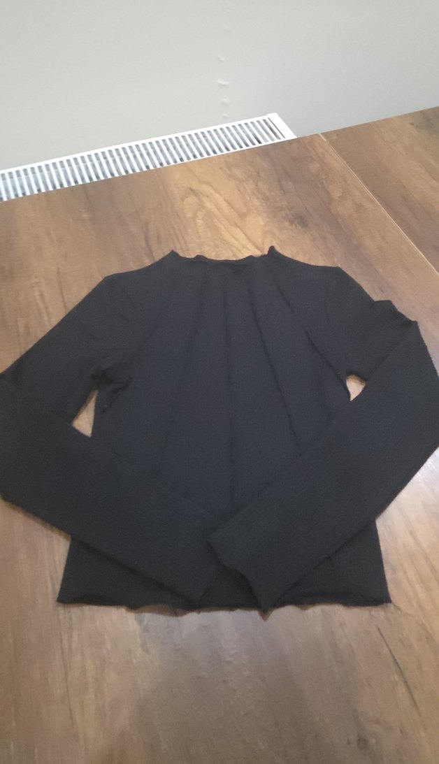 Piliseli Siyah  Kadın body - Görsel 2