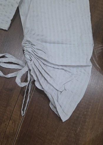 Gri Mini Bohem Kadın Pijama Takımı - Görsel 3