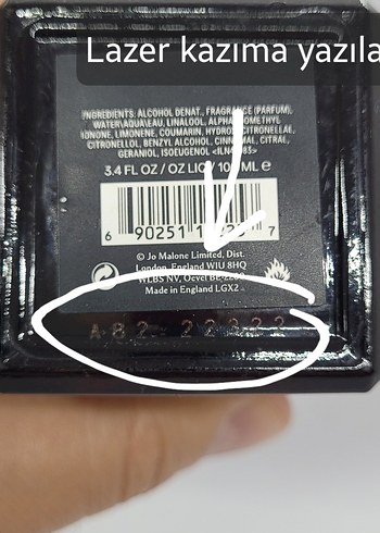 Diğer Jo Malone Myrrh & Tonka 100 ml Edc