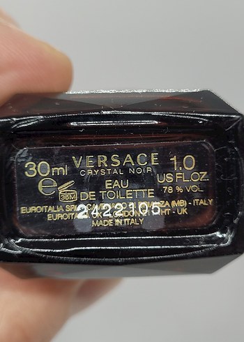 VERSACE CRYSTAL NOİR EDT 30 ML - Görsel 3