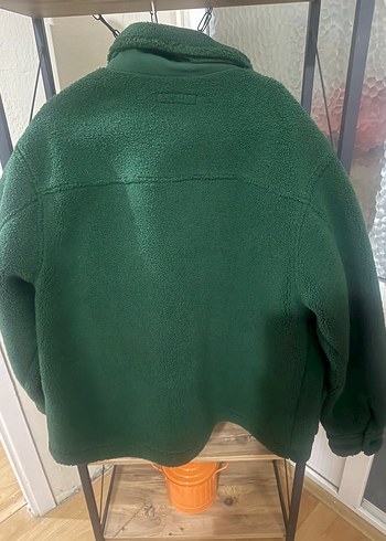 xl Beden Yeşil Düğmeli Midi erkek Ceket