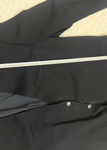 Altimod Düğmeli Siyah Erkek Takım Ceketi - Görsel 5