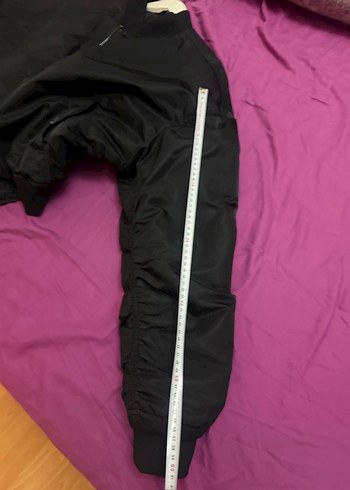 Siyah Düğmeli unisex mont - Görsel 13