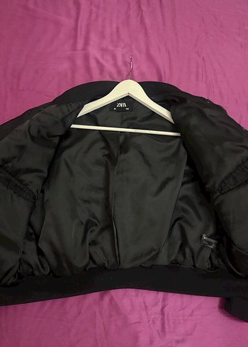 Siyah Düğmeli unisex mont - Görsel 4