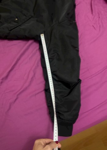 Siyah Düğmeli unisex mont - Görsel 14