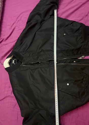 Siyah Düğmeli unisex mont - Görsel 9