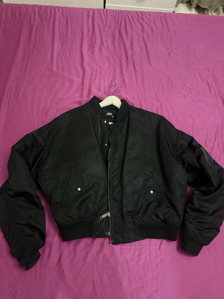 Siyah Düğmeli unisex mont - Görsel 3