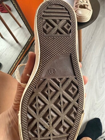 38 Beden ten rengi Renk Converse allstar yeni