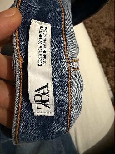 m Beden lacivert Renk Zara jean