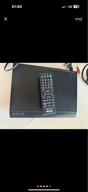 SONY MAKE BELİEVE DVD PLAYER
